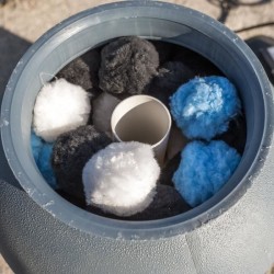 GRE - Media filtrant Aqualoon AQ503 - Balles filtrantes 3 en 1 - Boite de 500gr