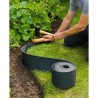 Bordure de jardin - NATURE - Noir - PE recyclé, épaisseur 3 mm - H15 cm x 10 ...