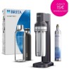 Machine a soda BRITA - SodaTRIO Noire - 1 Bouteille 1L et 1 Cylindre de CO2 i...