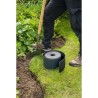 Bordure de jardin - NATURE - Noir - PE recyclé, épaisseur 3 mm - H7,5 cm x 10...