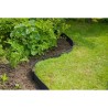 Bordure de jardin - NATURE - Noir - PE recyclé, épaisseur 3 mm - H7,5 cm x 10...