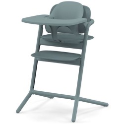 CYBEX - Chaise haute évolutive - Pack 3 en 1 -  LEMO 2 - Bleu - Réglable en h...