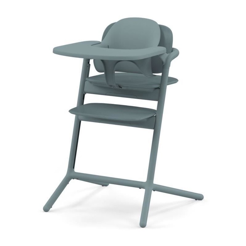 CYBEX - Chaise haute évolutive - Pack 3 en 1 -  LEMO 2 - Bleu - Réglable en h...