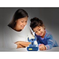 Réveil veilleuse Stitch - Lexibook - Sons et mélodies - Ecran LCD rétro-éclai...