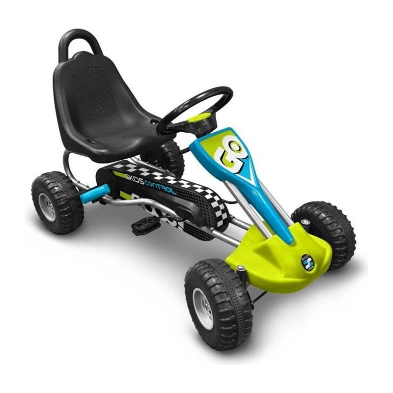 Go Kart a pédales - STAMP - SKIDS CONTROL - Siege réglable - Frein a main - C...