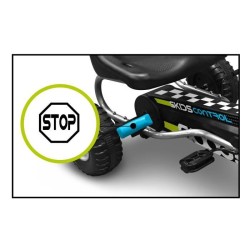 Go Kart a pédales - STAMP - SKIDS CONTROL - Siege réglable - Frein a main - C...