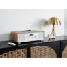 Micro-chaîne Bluetooth - THOMSON - Blanche et Noire - Radio FM/CD/MP3/USB, 60...
