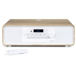 Micro-chaîne Bluetooth - THOMSON - Blanche et Noire - Radio FM/CD/MP3/USB, 60...