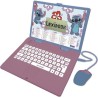 Ordinateur portable éducatif bilingue - Stitch - Lexibook - 124 activités (Fr...