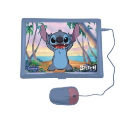 Ordinateur portable éducatif bilingue - Stitch - Lexibook - 124 activités (Fr...