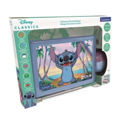 Ordinateur portable éducatif bilingue - Stitch - Lexibook - 124 activités (Fr...