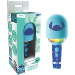 Microphone Karaoke Stitch - Lexibook - 3 modes et 4 effets sur la voix - Rech...