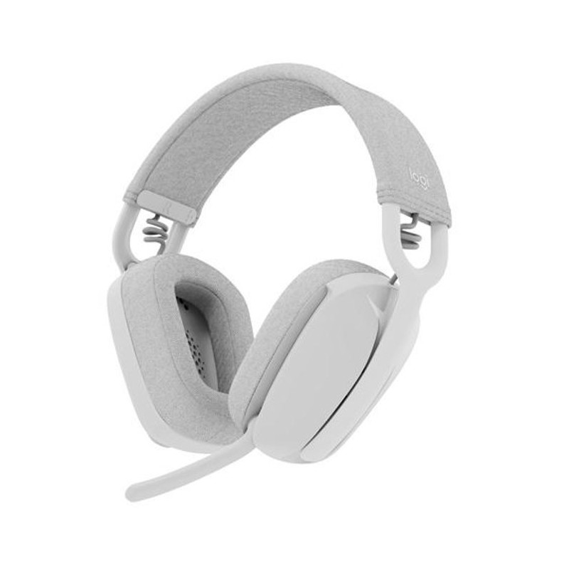 Casque - Sans fil - Logitech - Zone Vibe 100 - Bluetooth - Anti-parasite - Blanc