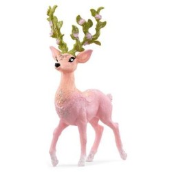 Figurine Cerf Magique rose, Schleich 13996 Bayala, Pour enfant des 5
