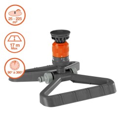 Arroseur circulaire Vario Comfort GARDENA - 1948-20 - Surface 225m² max - Por...