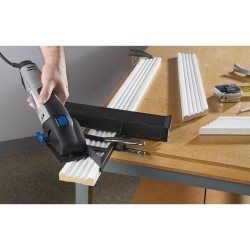 Guide de découpe DREMEL S840 - pour scie compacte DSM20 - découpes en onglet,...
