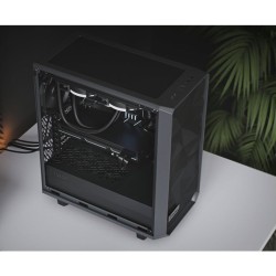 FRACTAL DESIGN - Boîtier PC Meshify 2 Compact Noir Panneau Solide