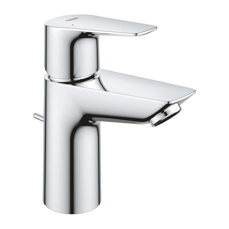 Mitigeur monocommande Lavabo GROHE - Taille S - Métal - Droit - Economie d'ea...