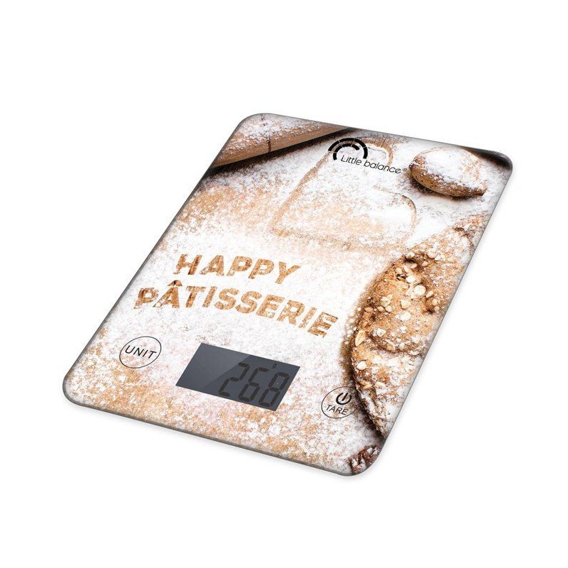 Balance de cuisine - LITTLE BALANCE - 8207 Happy Food Pâtisserie - Capacité 5...