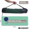 Tapis de yoga - FITNESS - SCHILDKRÖT - 180 x 61 cm - 4 mm - Sac inclus - Vert...