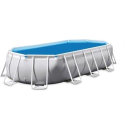 Bâche a bulles pour piscine ovale Intex UTF00150 - 6,10m x 3,05m - 160 microns