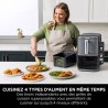 Friteuse sans huile NINJA - Double Stack XL SL400EU - Capacité 9,5L - 6 progr...