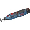 Outil rotatif Bosch Professional GRO 12V-35 + 2 batteries 2,0Ah + L-Boxx - 06...