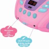 Lecteur CD Portable Bluetooth Licorne - LEXIBOOK - Effets Lumineux - USB - En...