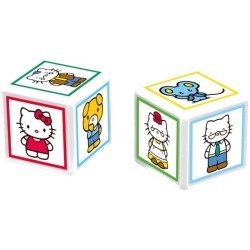 Jeu de société - WINNING MOVES - Match Hello Kitty - Alignez 5 cubes identiqu...