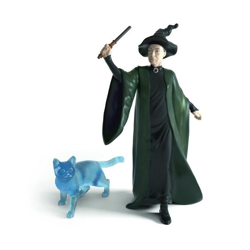 Figurines Professeur McGonagall et son Patronus, Schleich 42682 Harry