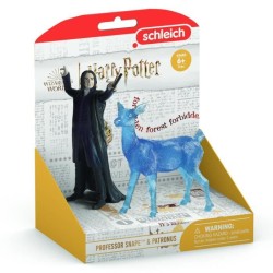 Figurines Rogue et son Patronus, Schleich 42683 Harry Potter, Pour