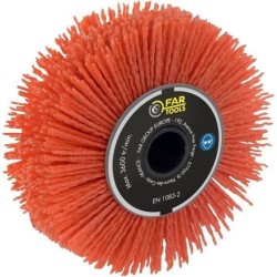 Brosse de précision a nylon abrasif - FARTOOLS - Ø120mm/L20mm - Idéal pour an...