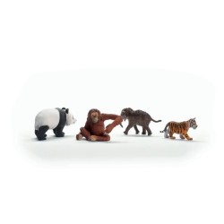 Mes Premiers Animaux d'Asie, Figurines d'animaux, SCHLEICH 42736 Wild