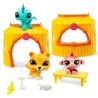BANDAI - Littlest Pet Shop - Pack Tiki Jungle - 3 animaux et accessoires - BF...