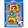 BANDAI - Littlest Pet Shop - Pack Tiki Jungle - 3 animaux et accessoires - BF...