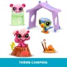 Pack a theme 3 Pets - BANDAI - Littlest Pet Shop Camping - Animaux et accesso...