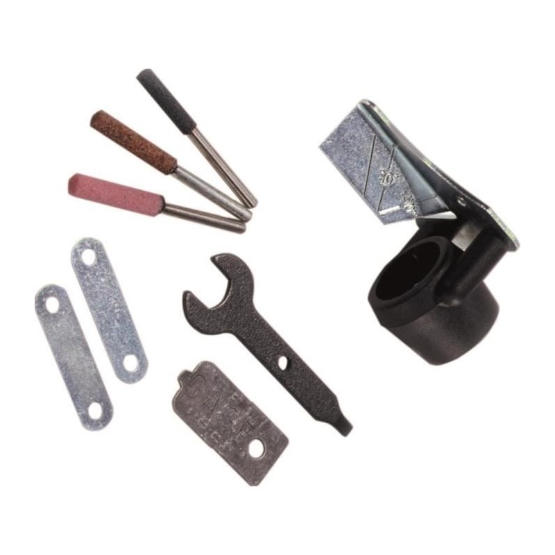 DREMEL - Kit d'affûtage pour tronçonneuse 1453 avec guide angulaire et pierres