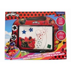 Ardoise Magique - LEXIBOOK - Miraculous - Format A5 - Rouge - Pour Enfant