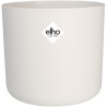 ELHO Pot de fleurs rond B.FOR Soft - Plastique - Ø24,7 x H 23,3 cm - Blanc