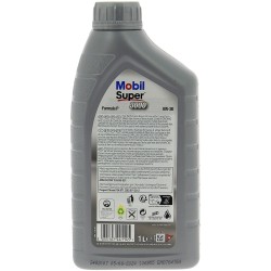 Huile moteur 0W-30 Synthétique - MOBIL - Super 3000 - Formula-P -bidon 1L -  ...