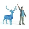 Figurines Harry et son Patronus, Schleich 42680 Harry Potter, Pour