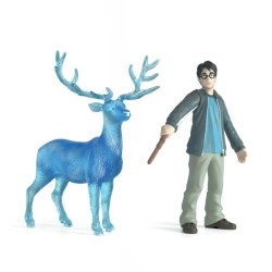 Figurines Harry et son Patronus, Schleich 42680 Harry Potter, Pour