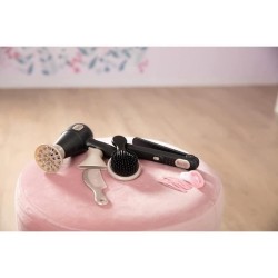 Smoby - My Beauty Hair Set - Set de Coiffure Enfant - Lisseur et Seche-Cheveu...