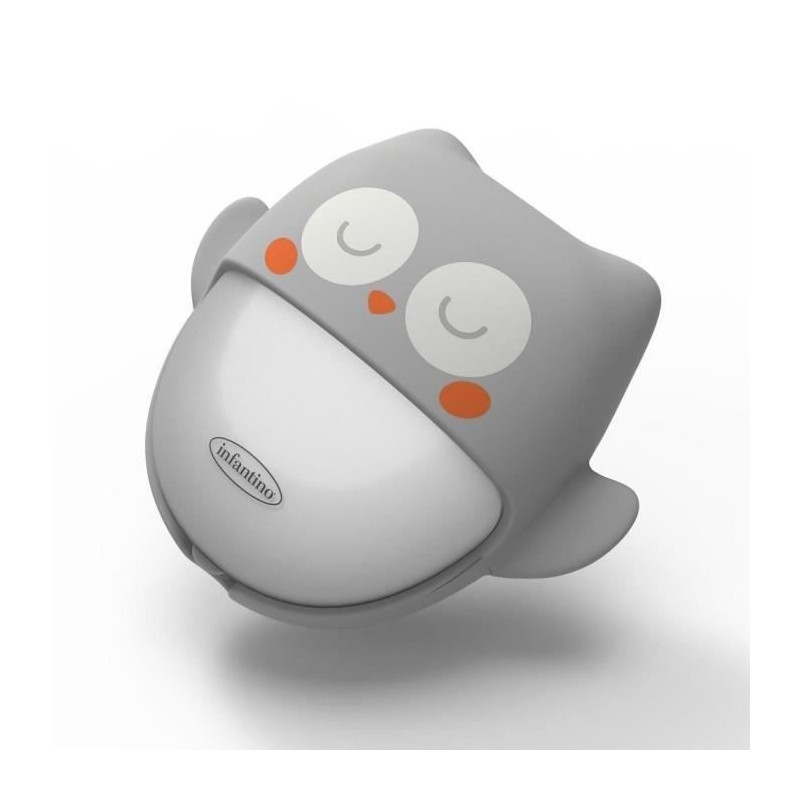 Veilleuse nomade rechargeable chouette - INFANTINO - Veilleuse - Gris - Mixte...