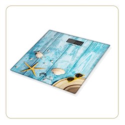 Pese-personne électronique LITTLE BALANCE 8334- Design Coquillages - 180 kg /...