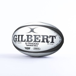 Ballon de rugby d'entrainement - GTR4000 - Noir - GILBERT - Taille 3
