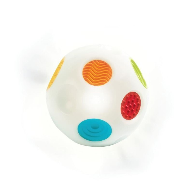 Jouet interactif pour bébé - INFANTINO - Senso' Balle Sonore - 4 mélodies - 7...