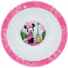 Lot Vaisselle Disney Minnie - FUN HOUSE - 006377 - Verre, Assiette Creuse, As...
