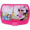 Lot Vaisselle Disney Minnie - FUN HOUSE - 006377 - Verre, Assiette Creuse, As...