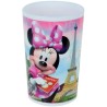 Lot Vaisselle Disney Minnie - FUN HOUSE - 006377 - Verre, Assiette Creuse, As...